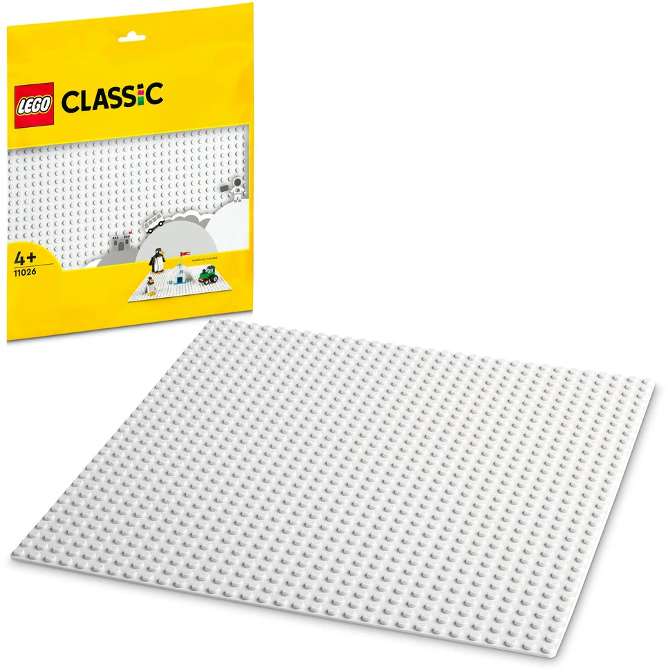 LEGO® Classic Balta pagrindo plokštelė (11026)