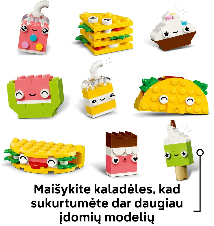 LEGO® Classic Kūrybiški maisto produktai (11039)
