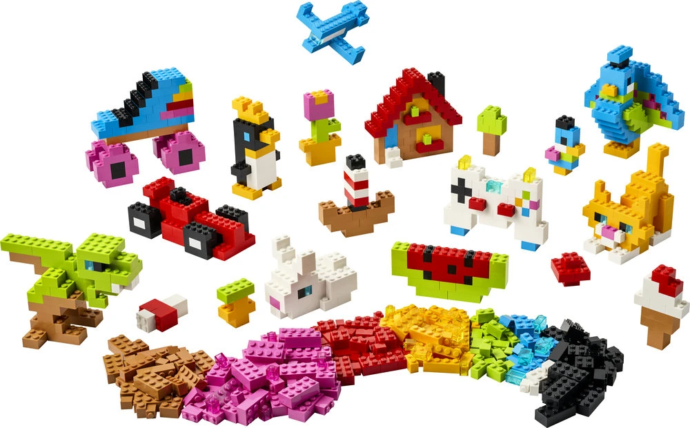 LEGO® Classic Kūrybiškos spalvingos kaladėlės, žaislas 11045