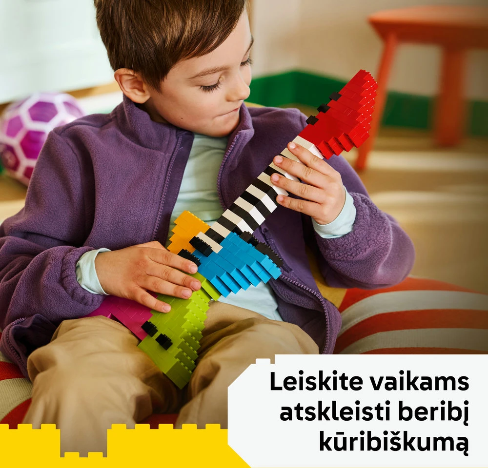 LEGO® Classic Kūrybiškos spalvingos kaladėlės, žaislas 11045
