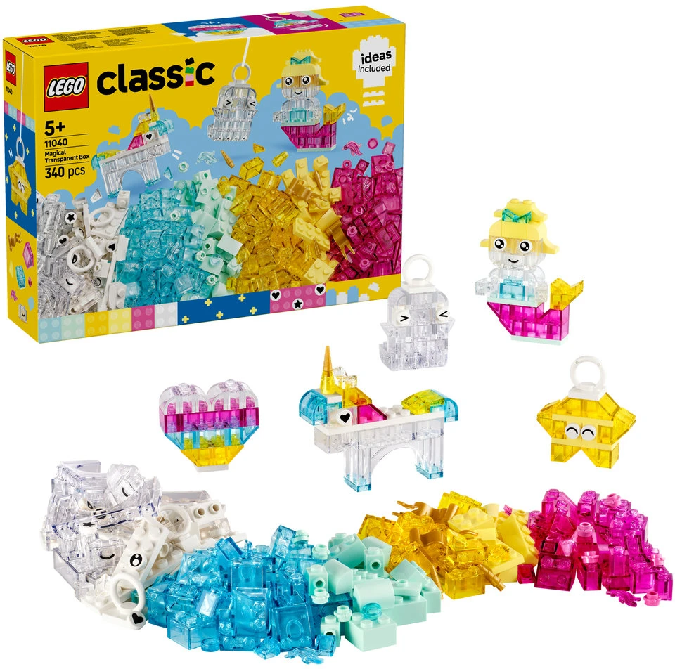 LEGO® Classic Magiška permatoma dėžutė (11040)