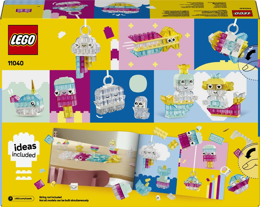 LEGO® Classic Magiška permatoma dėžutė (11040)