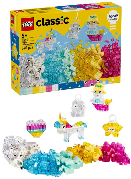 LEGO® Classic Magiška permatoma dėžutė (11040)
