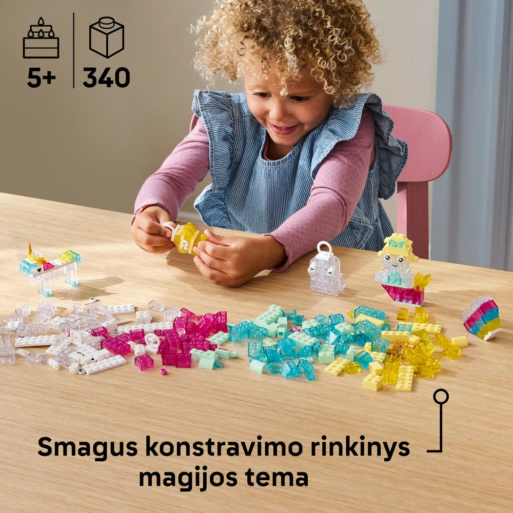 LEGO® Classic Magiška permatoma dėžutė (11040)
