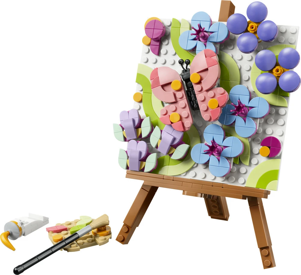 LEGO® Creator 3 in 1 Dekoratyvus gėlių paveikslas 31390