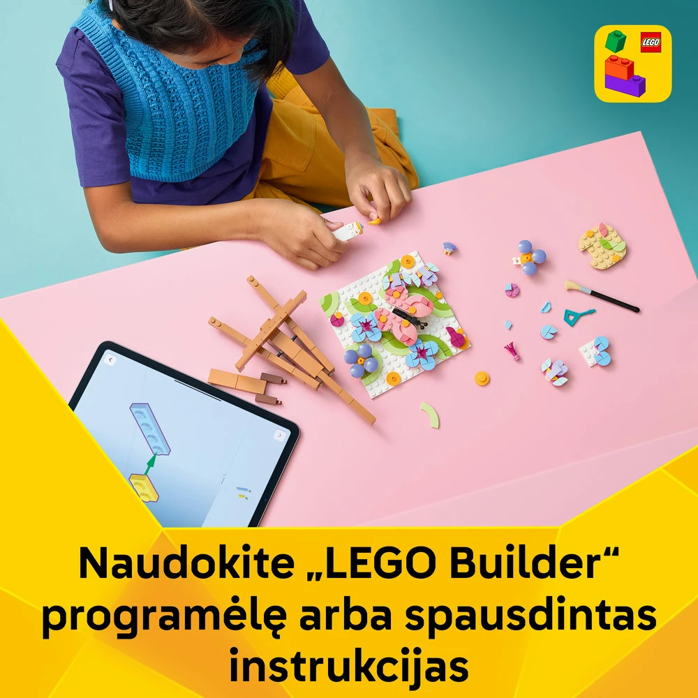 LEGO® Creator 3 in 1 Dekoratyvus gėlių paveikslas 31390