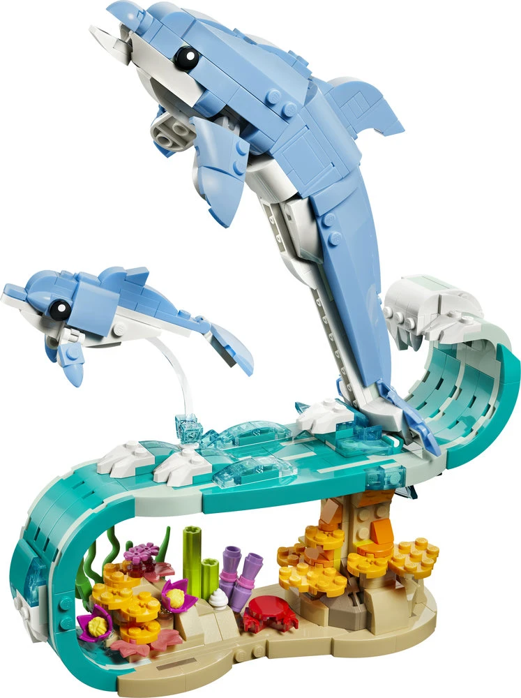 LEGO® Creator 3 in 1 Jūrų gyvūnai: gražūs delfinai 31385