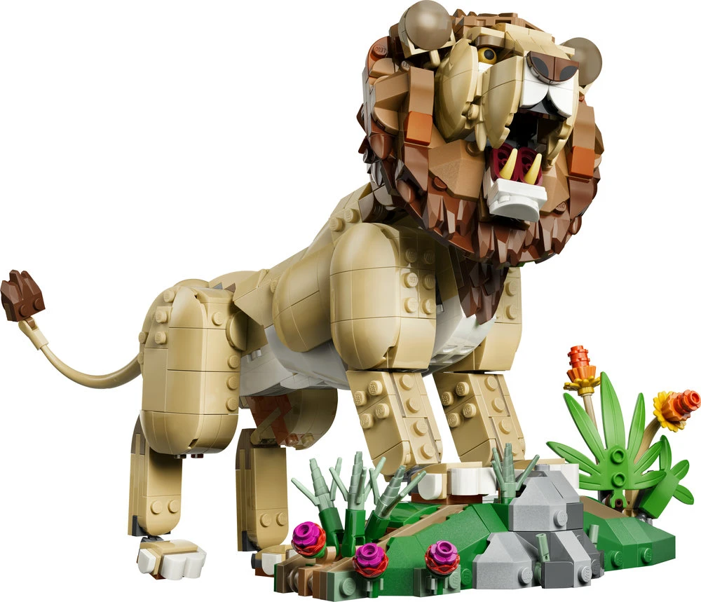 LEGO® Creator 3 in 1 Laukiniai gyvūnai: didingasis liūtas, žaislas 31386