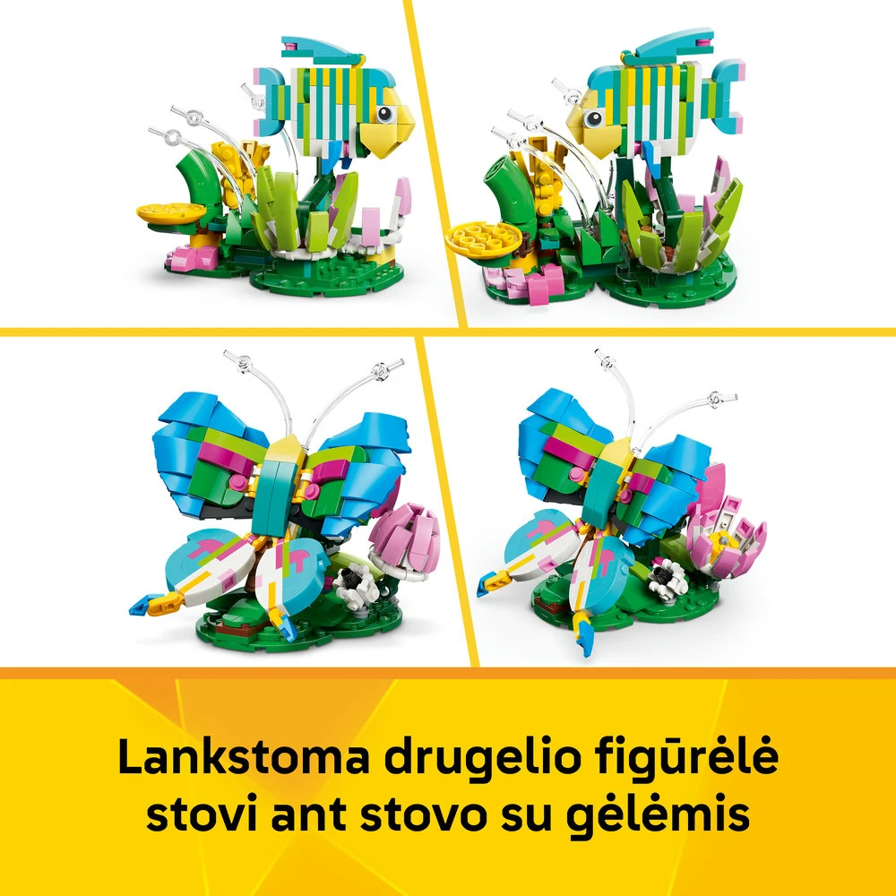 LEGO® Creator 3 in 1 Laukiniai gyvūnai: spalvingas kolibris 31384