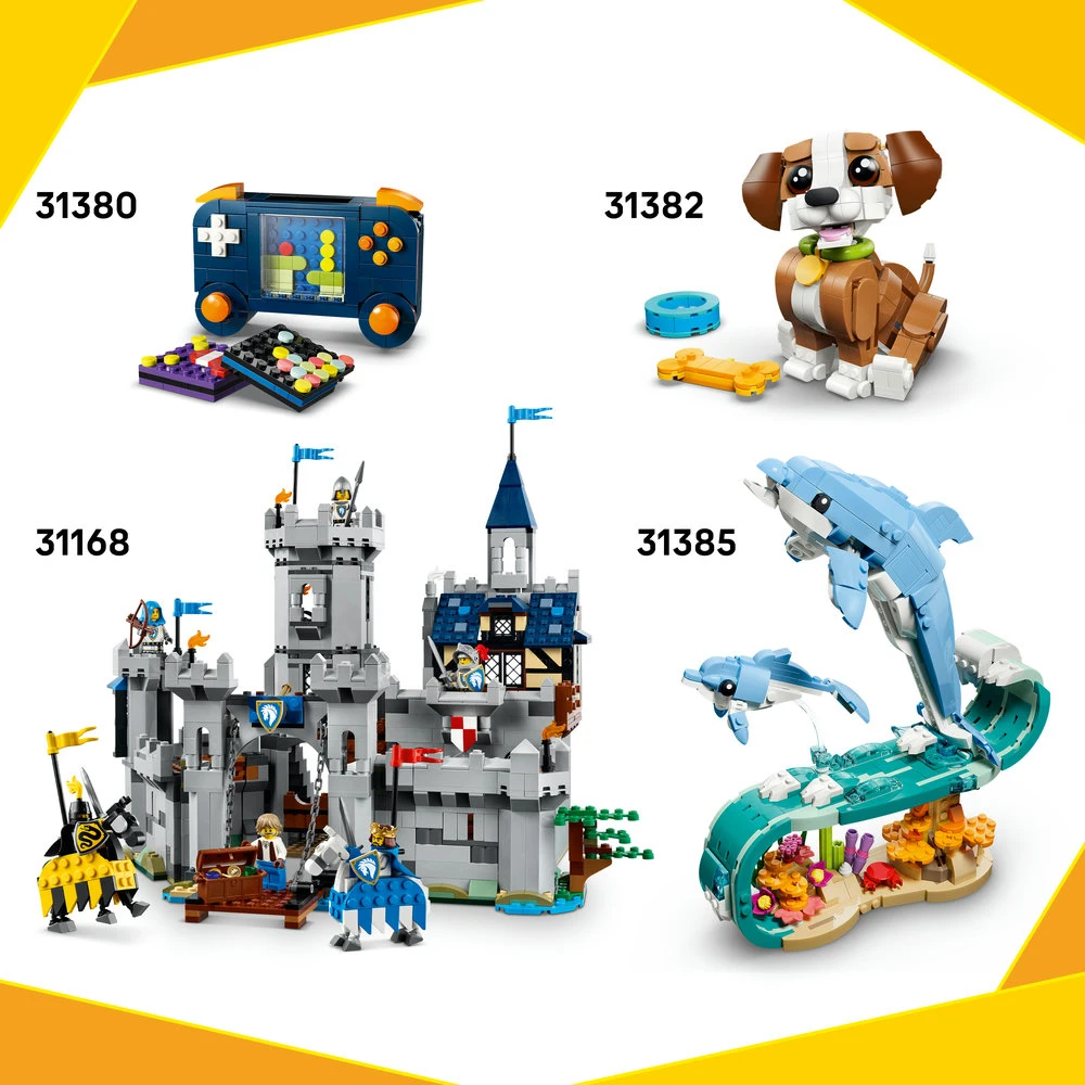 LEGO® Creator 3 in 1 Laukiniai gyvūnai: spalvingas kolibris 31384