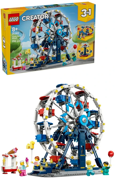LEGO® Creator 3 in 1 Legendinis apžvalgos ratas 31389