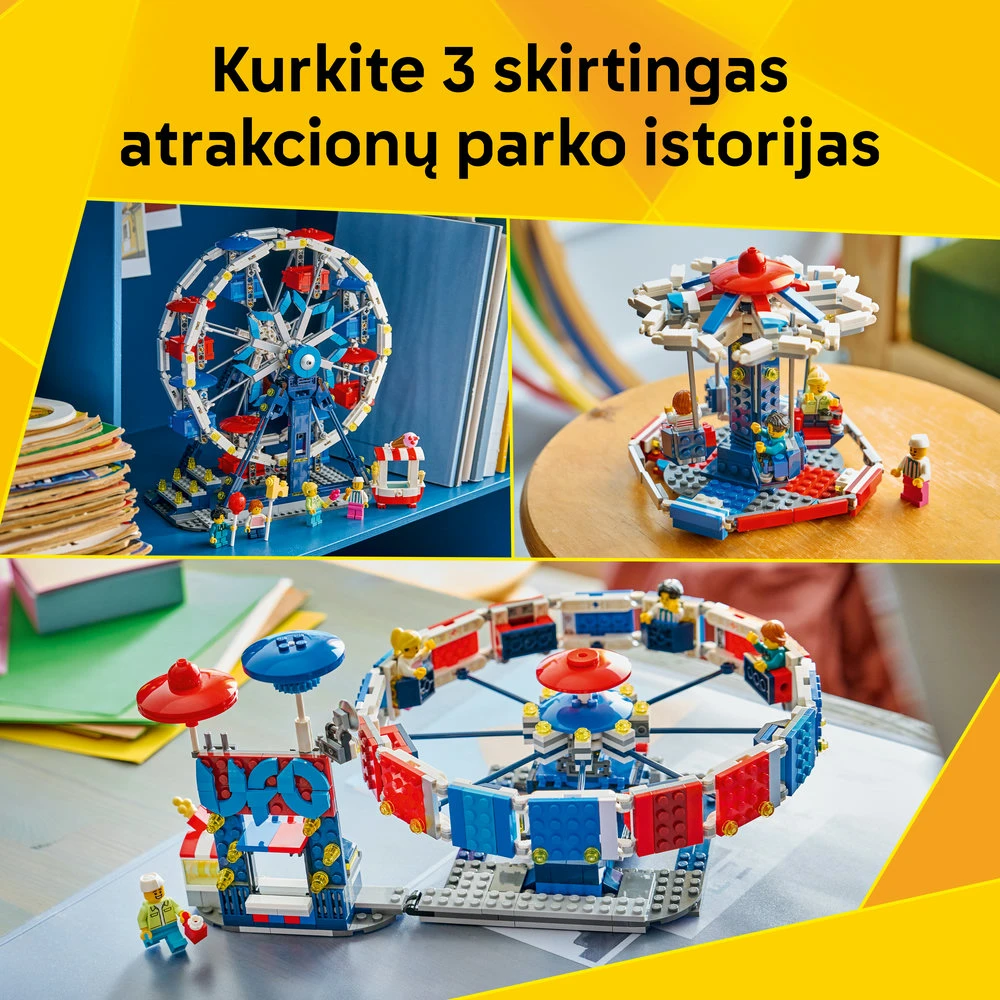 LEGO® Creator 3 in 1 Legendinis apžvalgos ratas 31389