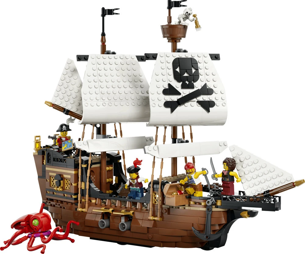 LEGO® Creator „3 in 1“ Legendinis piratų laivas 31387