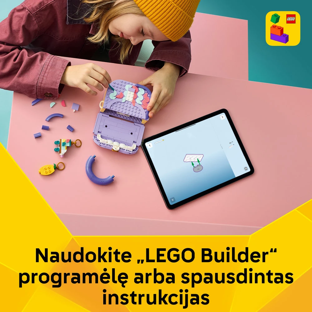 LEGO® Creator 3 in 1 Meniškas ir madingas krepšys su daiktadėže 31391