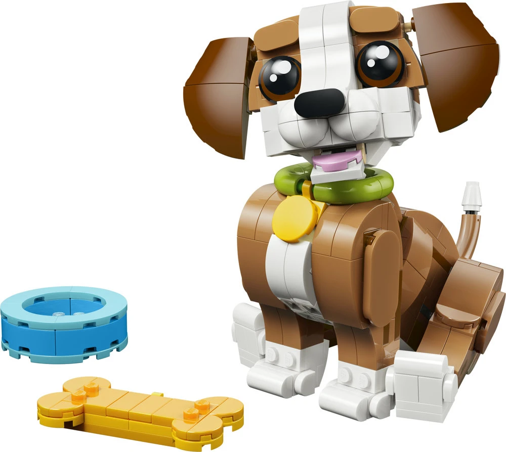 LEGO® Creator 3 in 1 Mieli gyvūnai: žaismingas šuniukas 31382