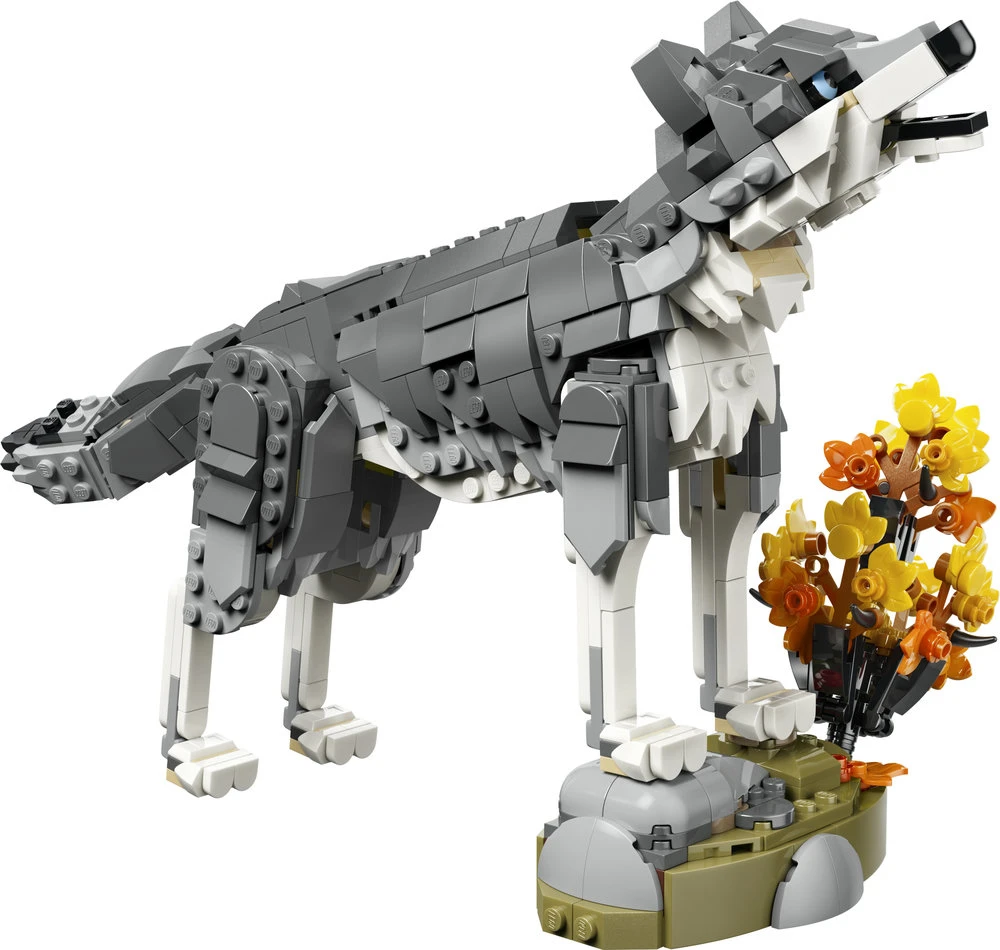 LEGO® Creator „3 in 1“ Miško gyvūnai: pilkasis vilkas 31393