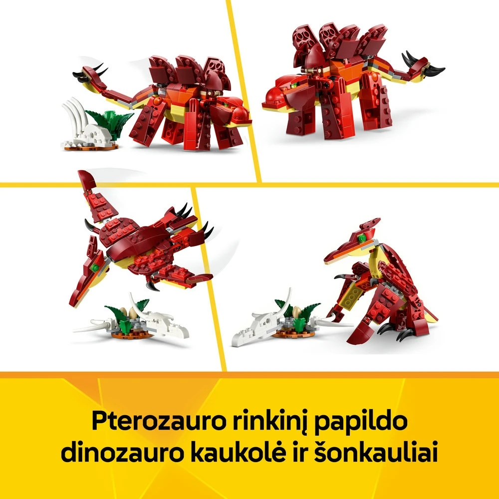 LEGO® Creator 3 in 1 Nuožmus dinozauras Žaislas 31379