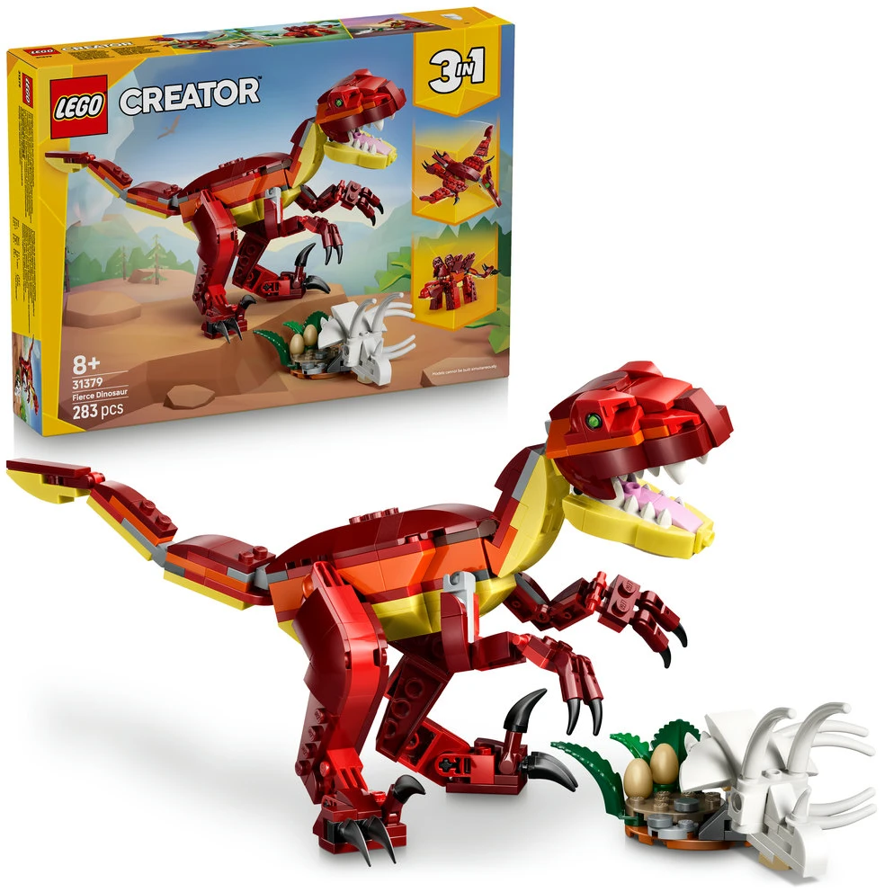 LEGO® Creator 3 in 1 Nuožmus dinozauras Žaislas 31379