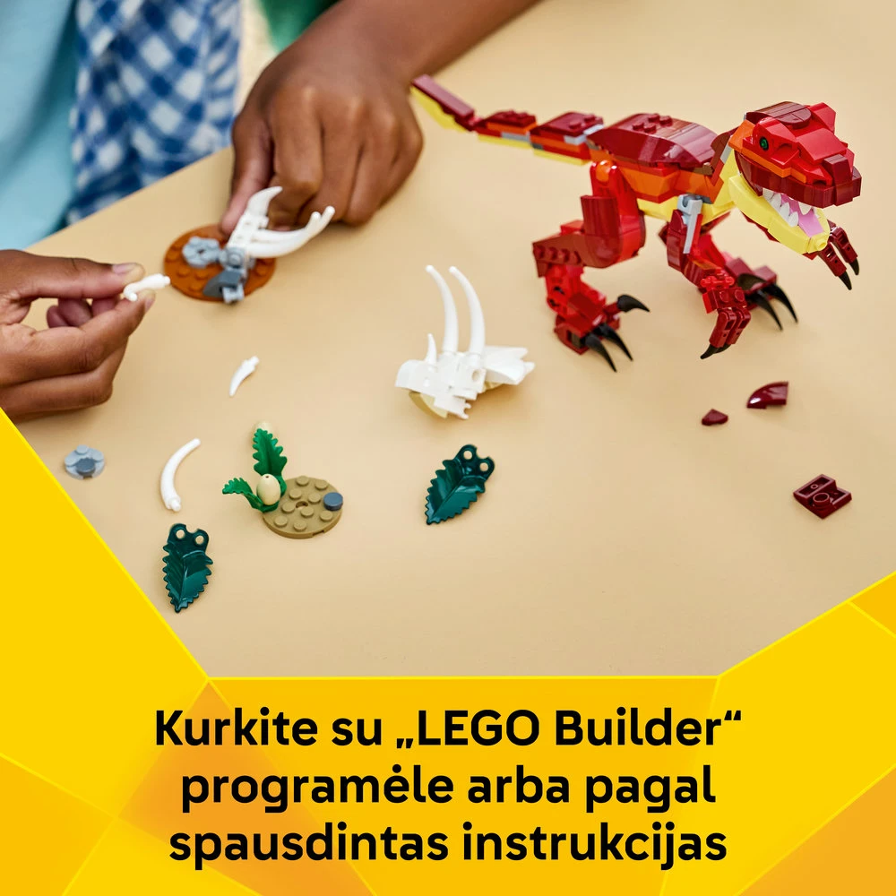 LEGO® Creator 3 in 1 Nuožmus dinozauras Žaislas 31379