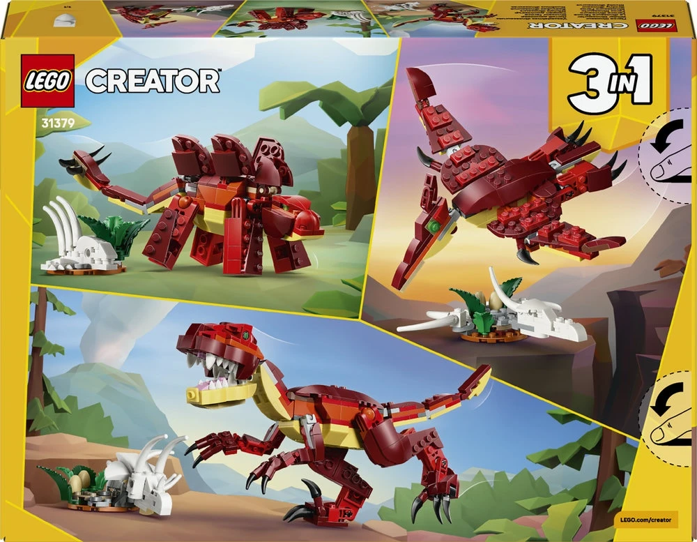 LEGO® Creator 3 in 1 Nuožmus dinozauras Žaislas 31379