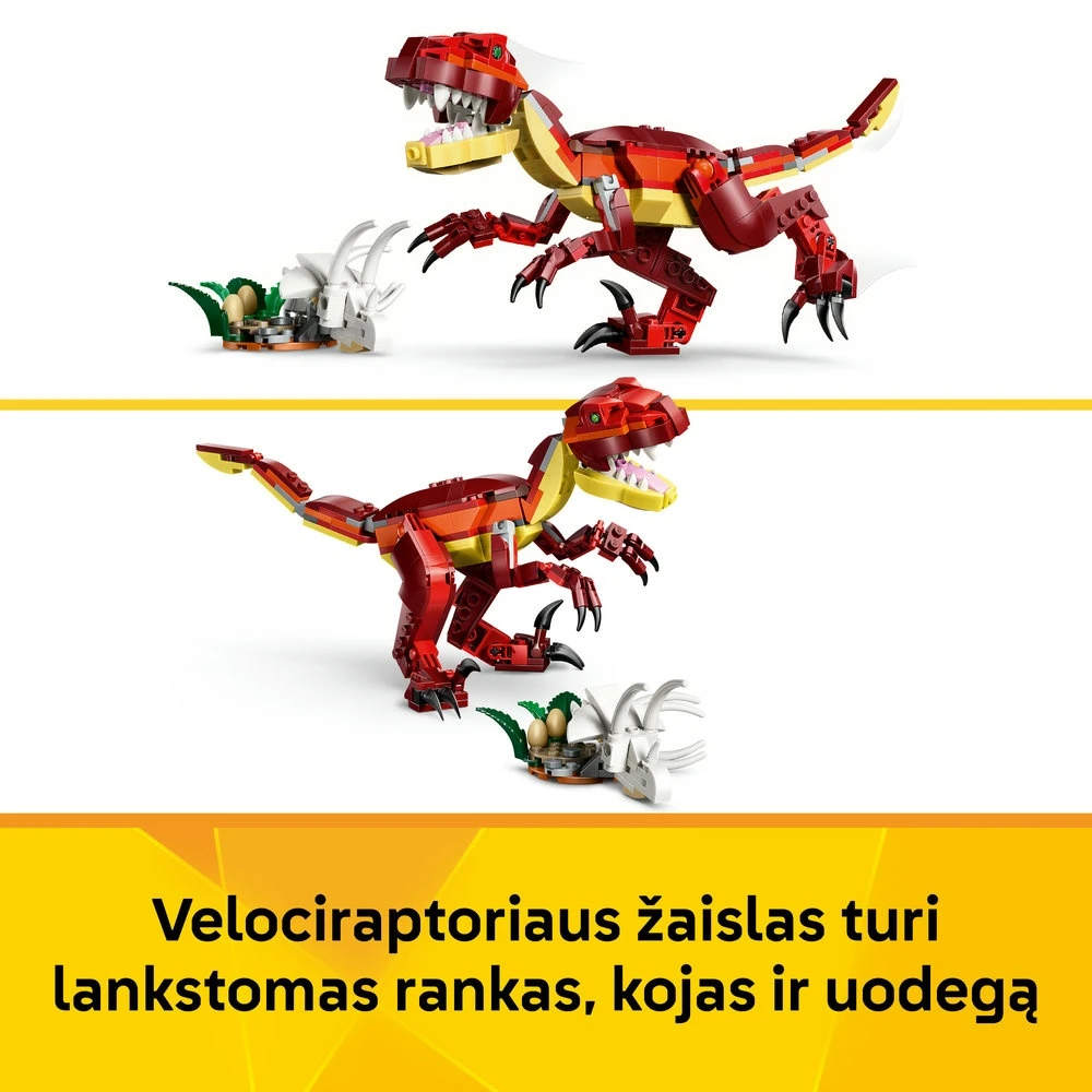 LEGO® Creator 3 in 1 Nuožmus dinozauras Žaislas 31379