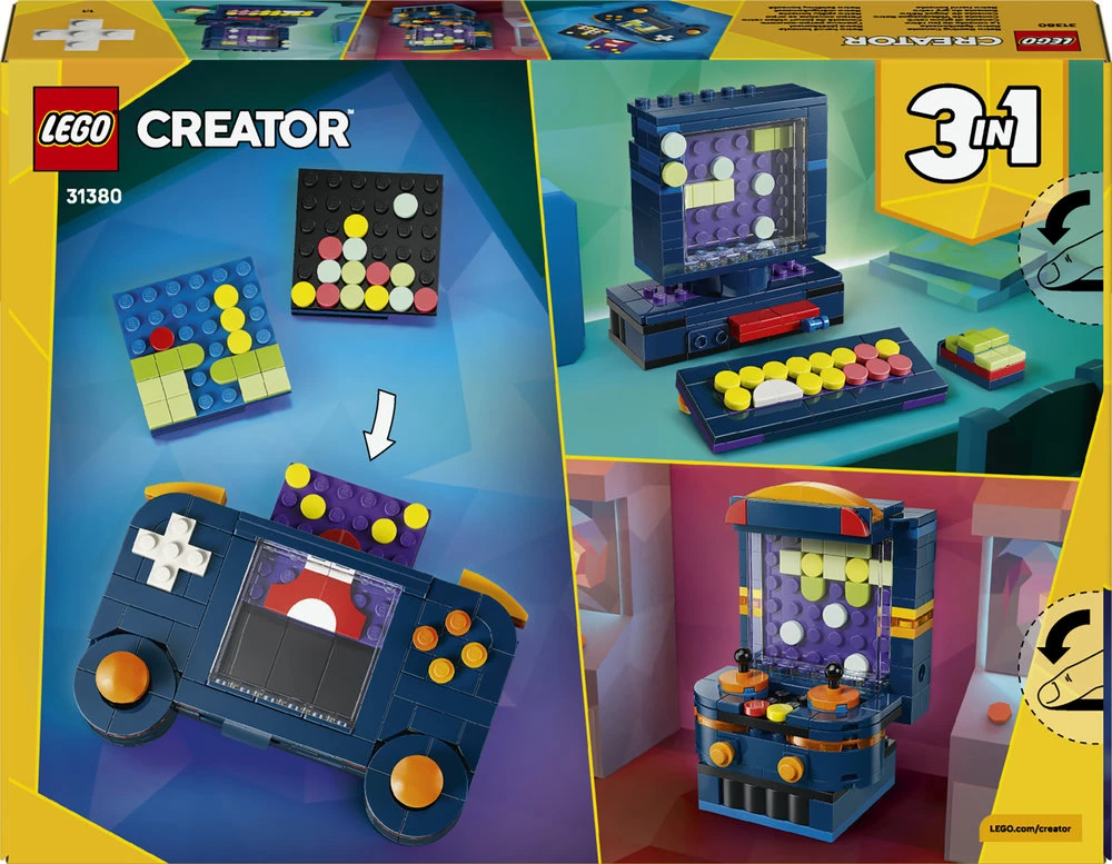 LEGO® Creator 3 in 1 Retro žaidimų konsolė Žaislas 31380