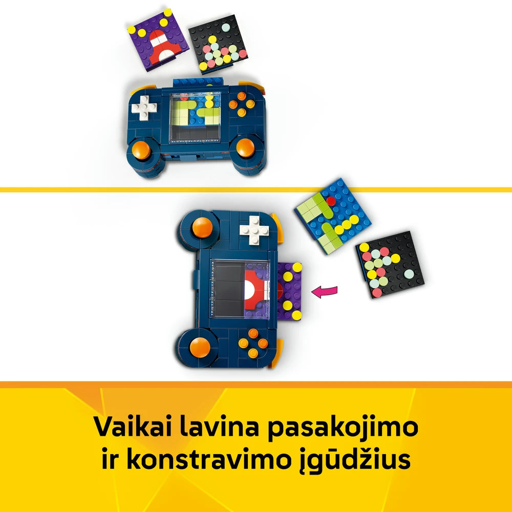 LEGO® Creator 3 in 1 Retro žaidimų konsolė Žaislas 31380