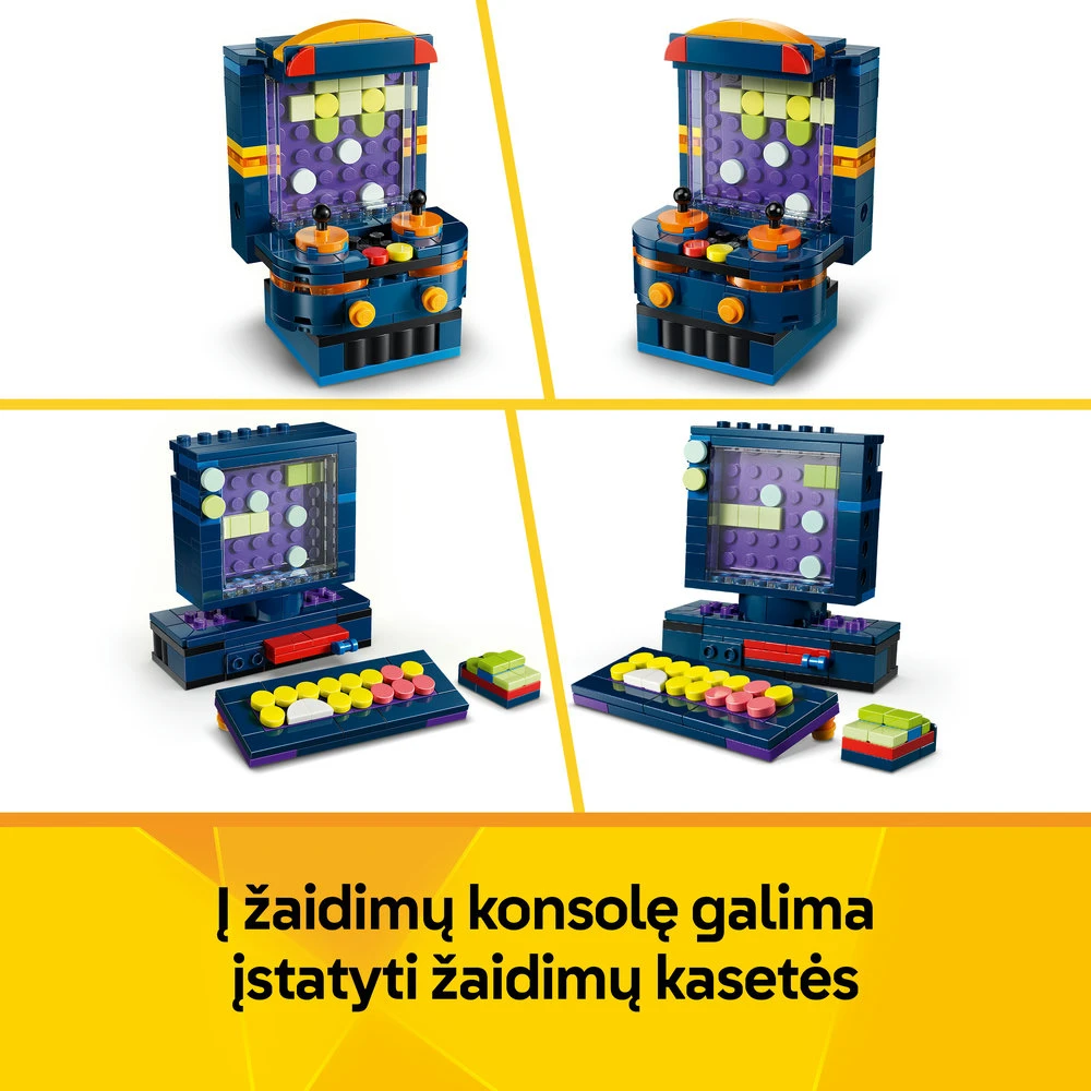 LEGO® Creator 3 in 1 Retro žaidimų konsolė Žaislas 31380