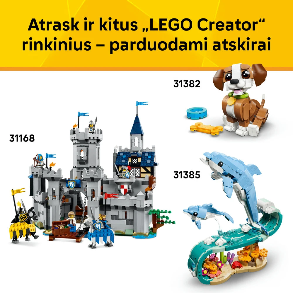 LEGO® Creator 3 in 1 Retro žaidimų konsolė Žaislas 31380