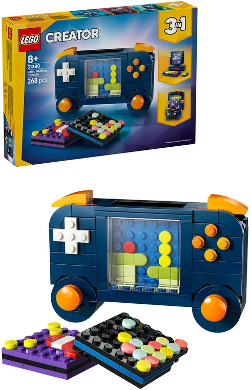 LEGO® Creator 3 in 1 Retro žaidimų konsolė Žaislas 31380