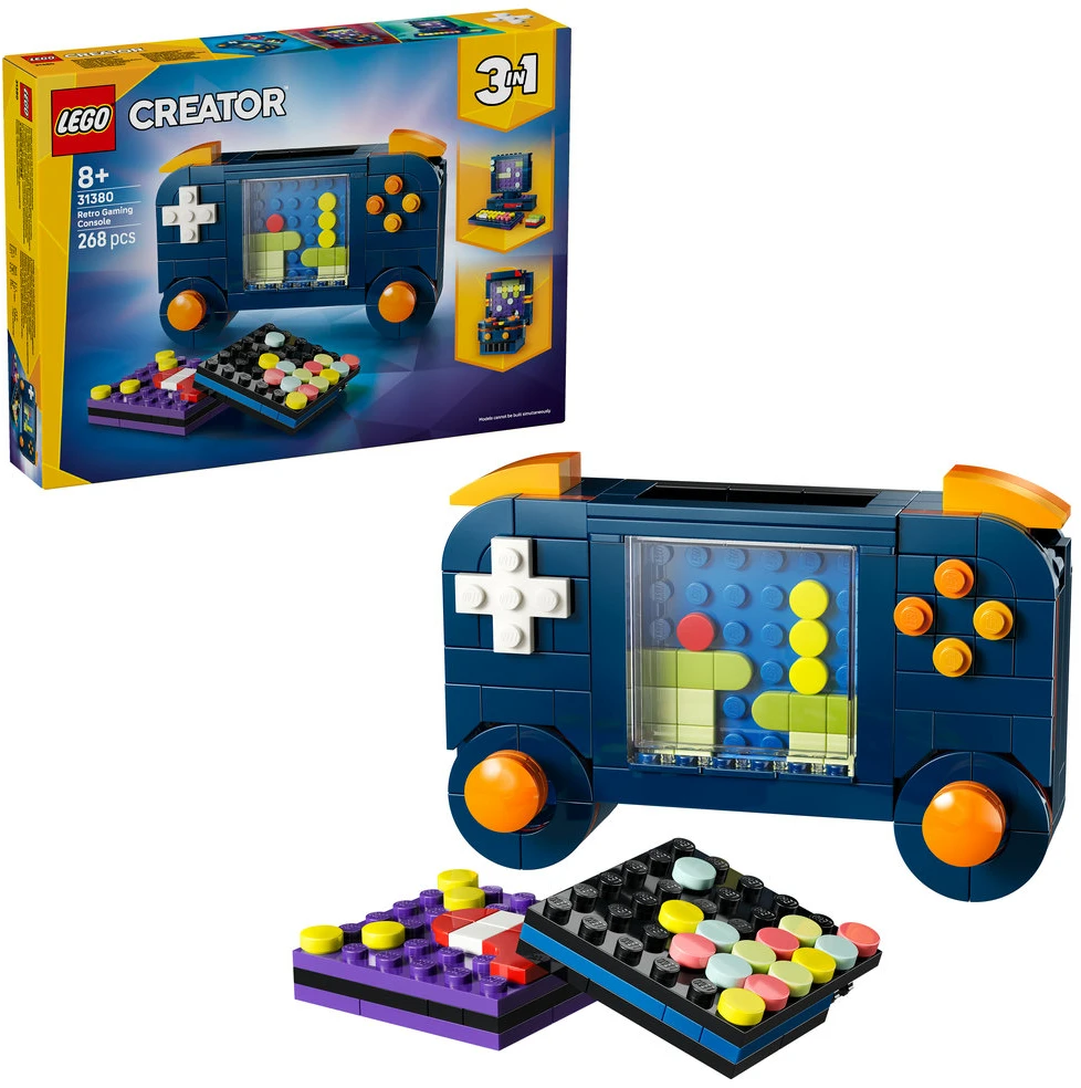 LEGO® Creator 3 in 1 Retro žaidimų konsolė Žaislas 31380