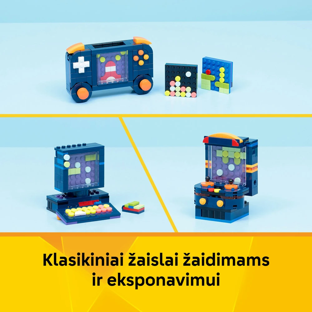 LEGO® Creator 3 in 1 Retro žaidimų konsolė Žaislas 31380