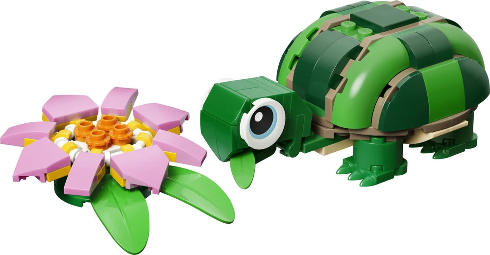 LEGO® Creator 3 in 1 Vėžlys su vandens lelijos žiedu 31377