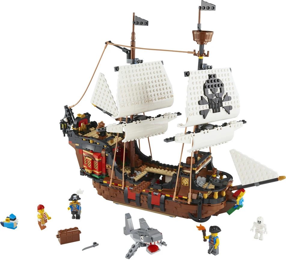 LEGO® Creator 3 v 1 Piratų laivas (31109)