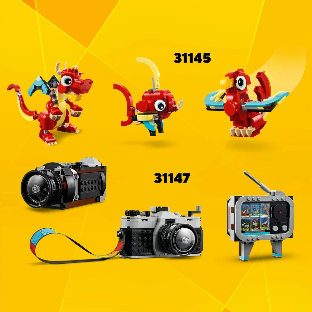 LEGO® Creator 3-in-1 Bortinis sunkvežimis su sraigtasparniu (31146)