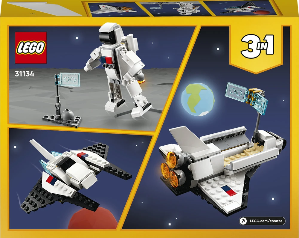 LEGO® Creator Daugkartinis erdvėlaivis 31134 Konstravimo rinkinys (144 dalys) 31134