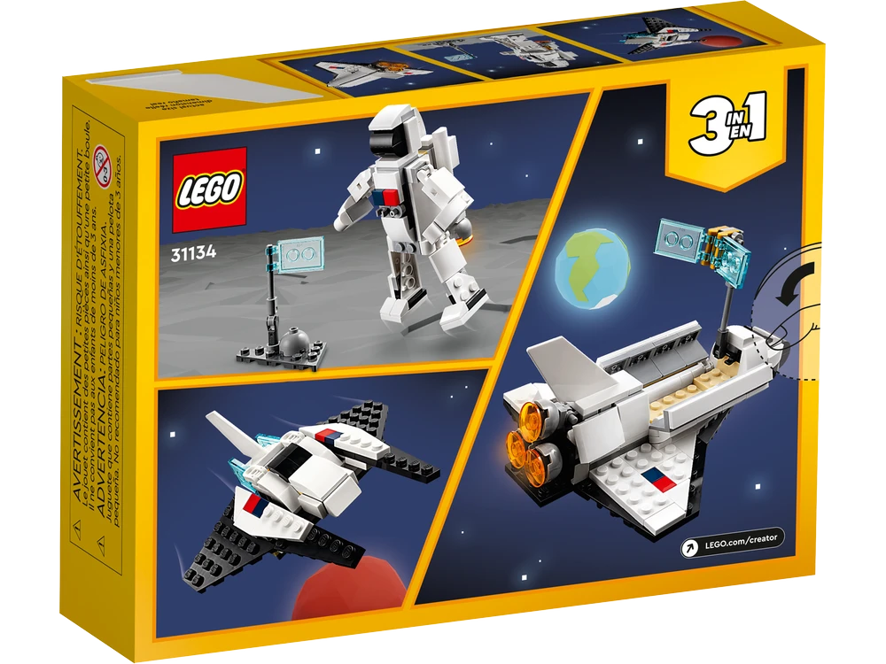 LEGO® Creator Daugkartinis erdvėlaivis 31134 Konstravimo rinkinys (144 dalys) 31134