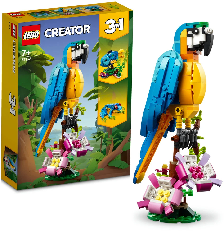 LEGO® Creator 3-in-1 Egzotiška papūga (31136)