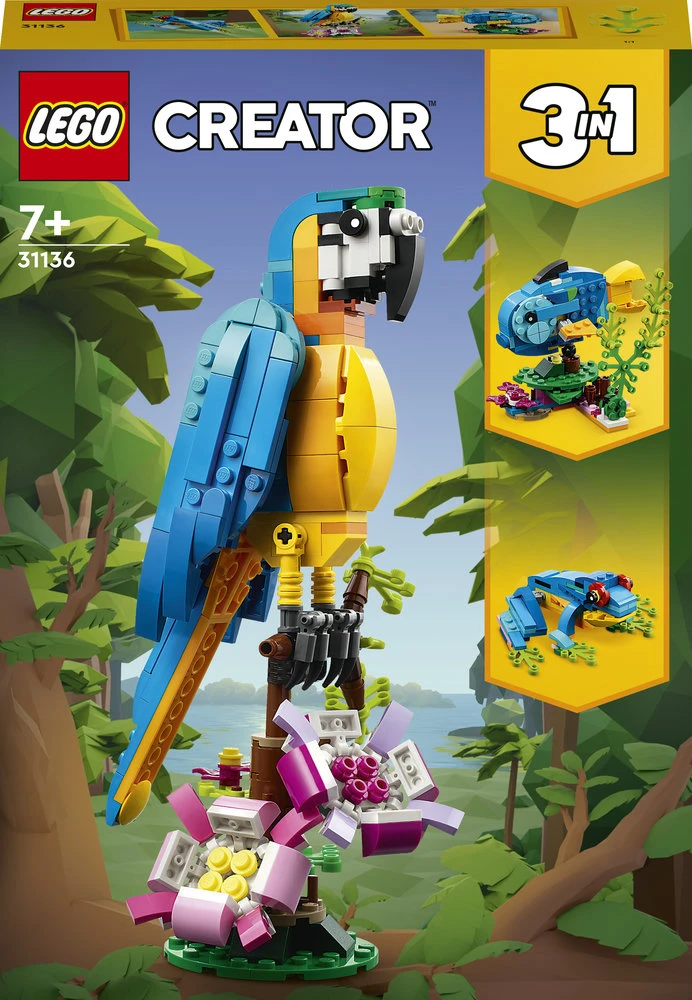 LEGO® Creator 3-in-1 Egzotiška papūga (31136)
