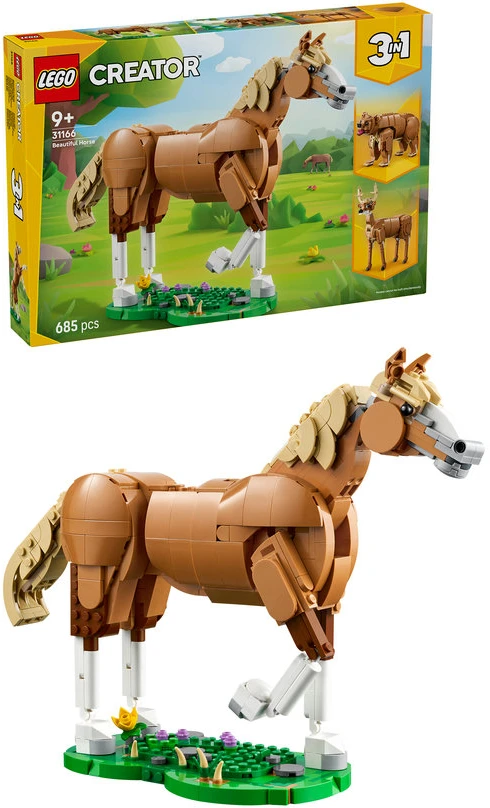 LEGO Creator Gražus žirgas 31166