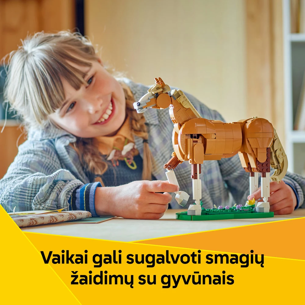 LEGO Creator Gražus žirgas 31166