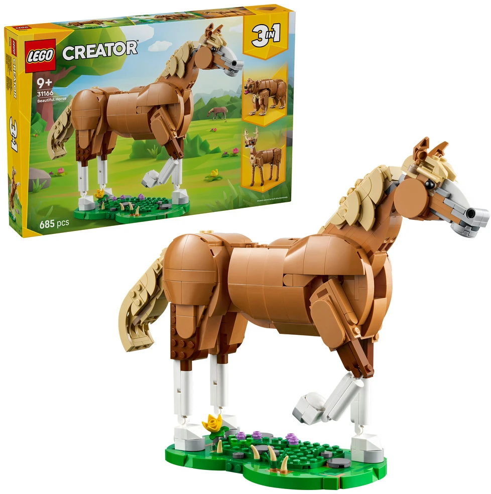 LEGO Creator Gražus žirgas 31166