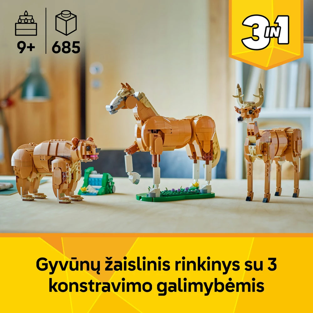 LEGO Creator Gražus žirgas 31166