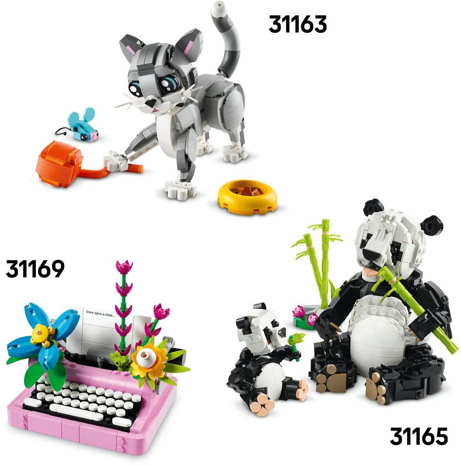 LEGO® Creator 3 v 1 Laukiniai gyvūnai: rožinis flamingas (31170)