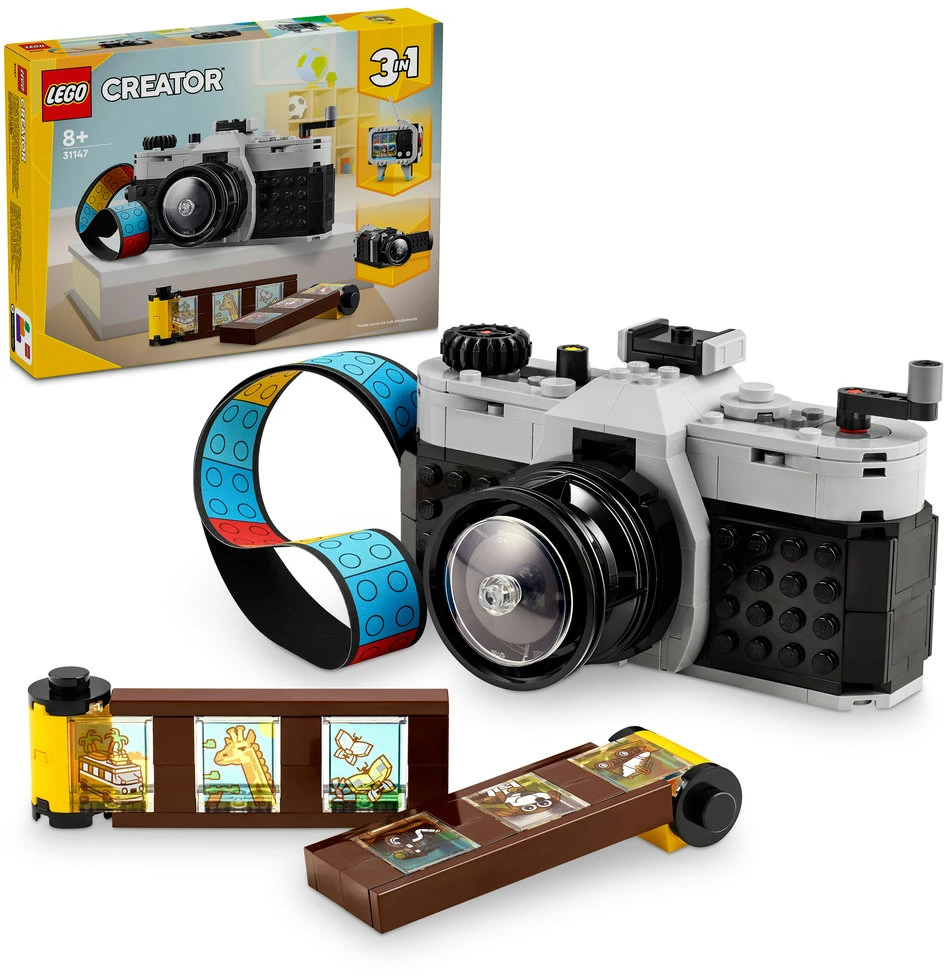 LEGO® Creator 3 v 1 Retro fotoaparatas (31147)
