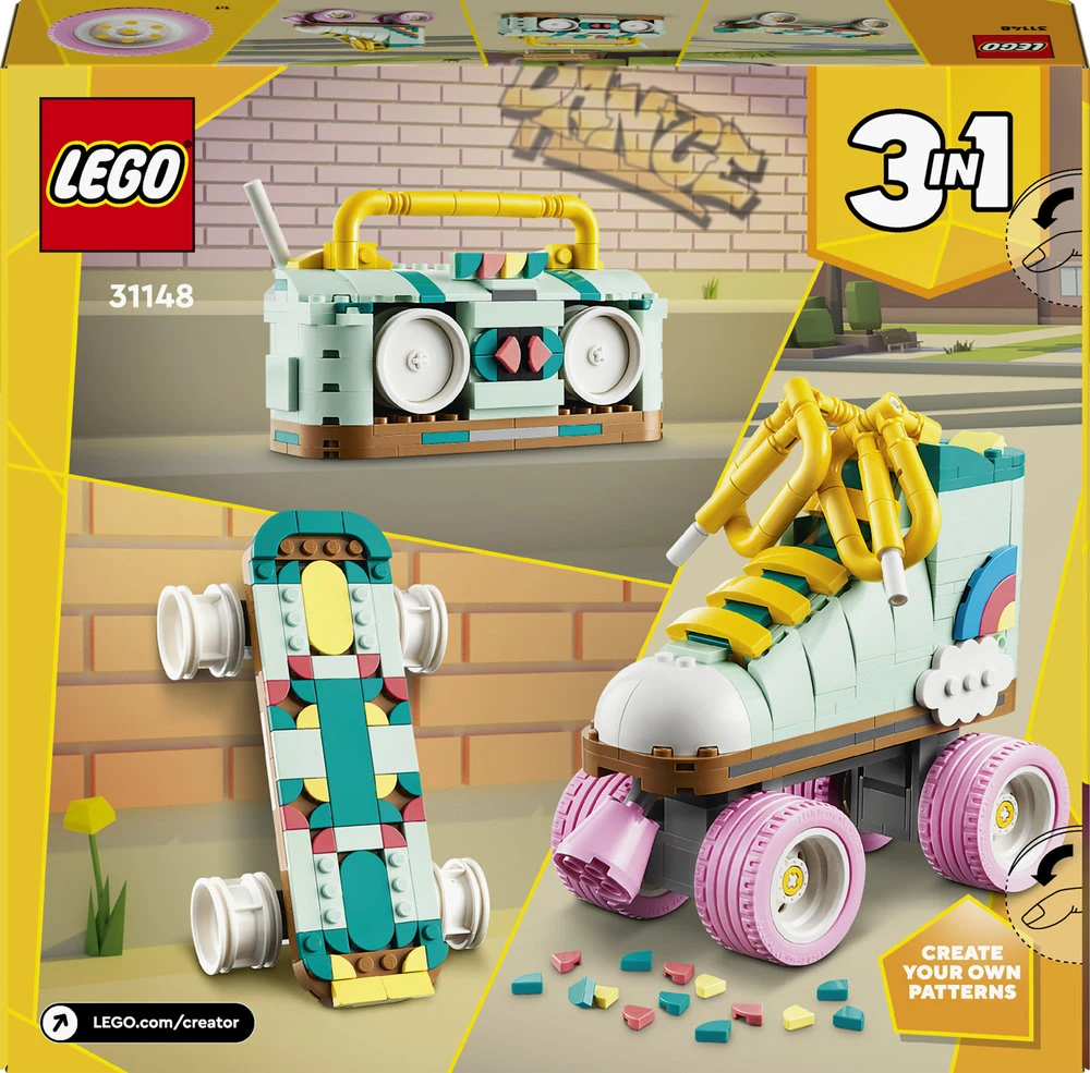 LEGO® Creator 3-in-1 Retro riedučiai (31148)