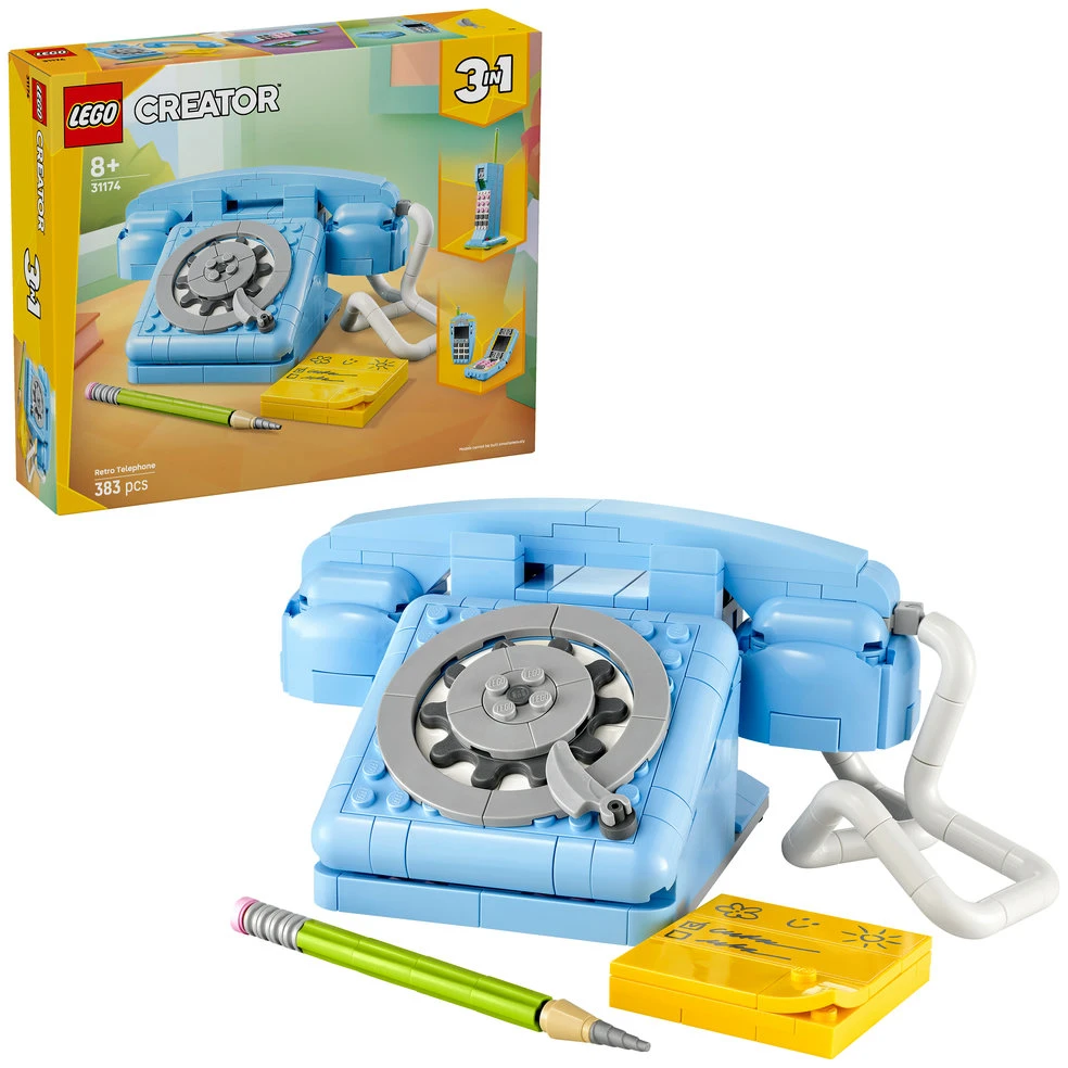 LEGO® Creator Retro telefonas Nostalgiški žaislai 31174