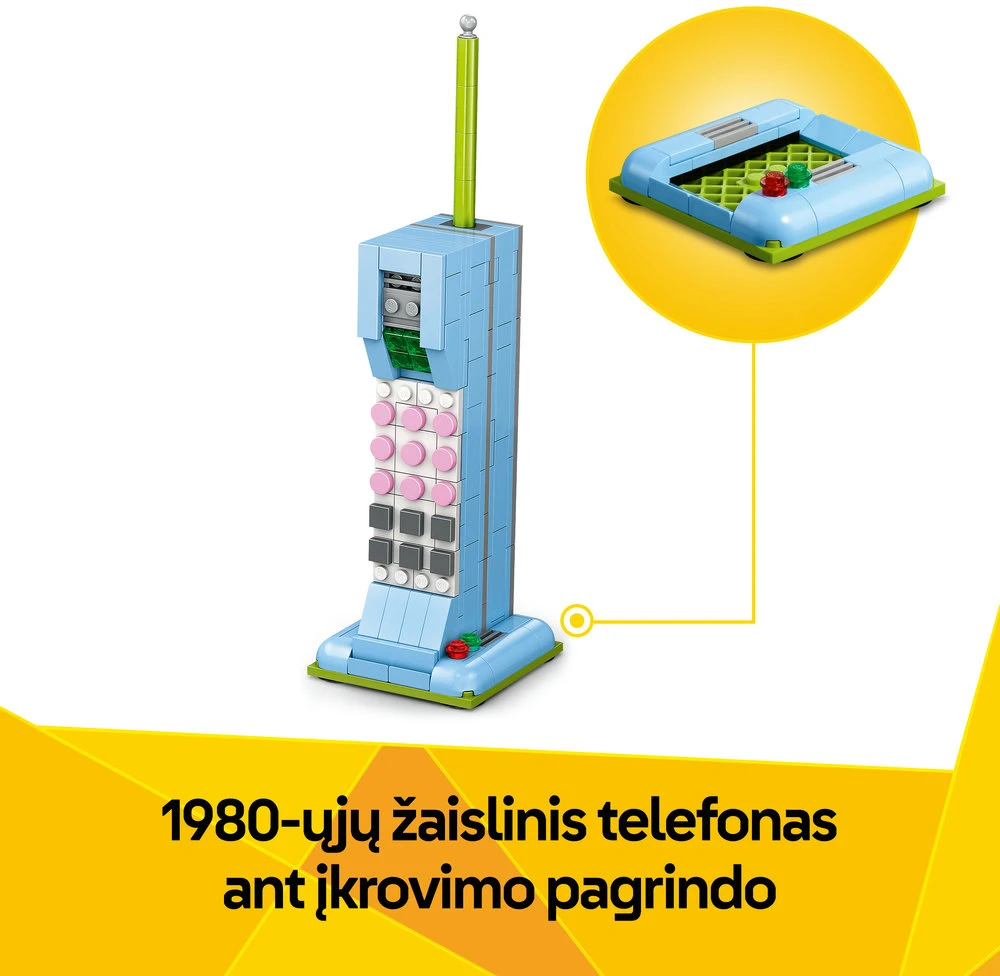 LEGO® Creator Retro telefonas Nostalgiški žaislai 31174