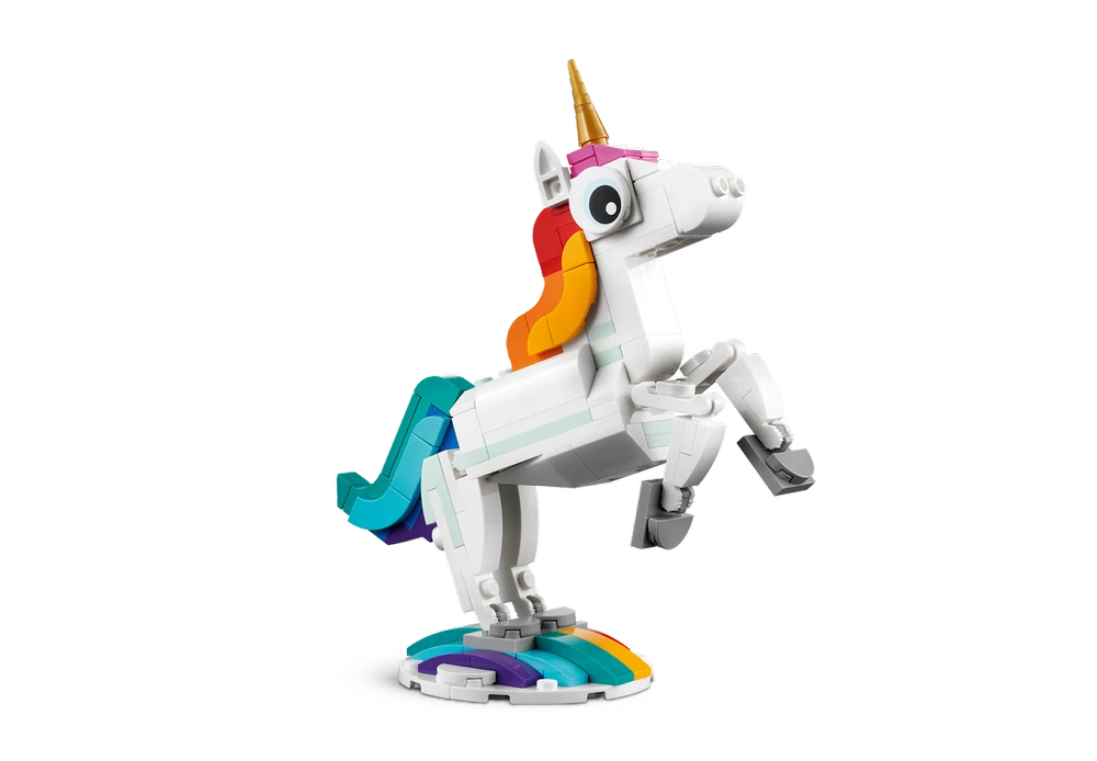 LEGO® Creator 3 v 1 Stebuklingas vienaragis (31140)
