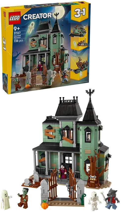 LEGO® Creator 3 v 1 Vaiduoklių namas (31167)